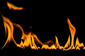 Fire flames background