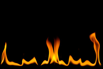 Fire flames background