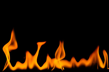 Fire flames background