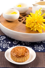 Chinese traditional food - moon cake