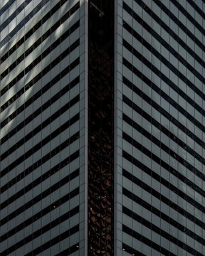 The facade of a skyscraper in Toronto