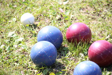 Bocce Ball Game 