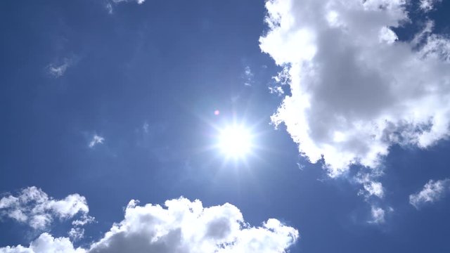 太陽と雲