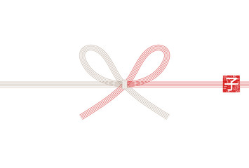 子　年賀状　和紙　背景 