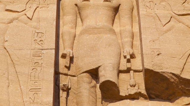 Gran Templo de Abu Simbel, Abu Simbel, Valle del Nilo, Egipto.