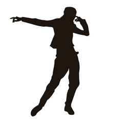 Dancer Silhouette