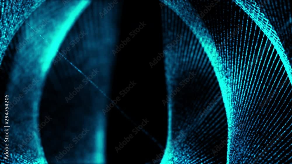 Poster abstract textured background with excellent shape and light particles, computer generated light effe