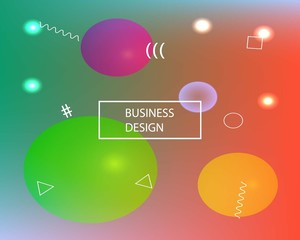 Gradient smooth mesh background.