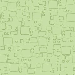 Modern hand drawn squares and rectangles background. seamless vector pattern, textile design. surface pattern