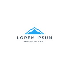 natural or mountain logo design