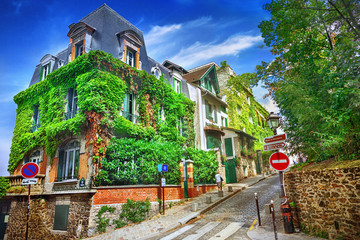 Facade of Parisian building