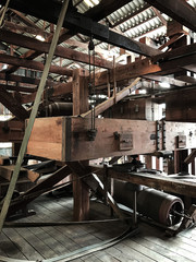Vintage Rice mill Machinery and Manufacturing.