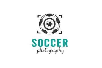 Sport photography logo template