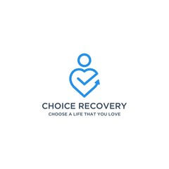 design logos for psychologists or humans with hearts