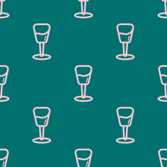 Wedding background seamless pattern in modern flat style