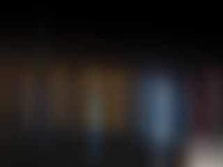 Abstract artwork made with blurred urban lights and shadows