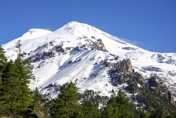 highest point in Europe, Elbrus peak, Elbrus volcano