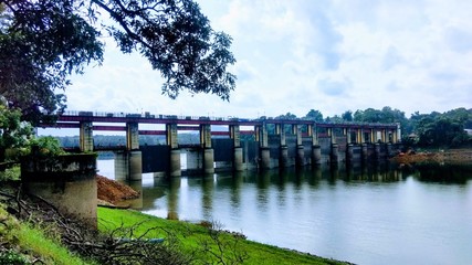 bridge over the river