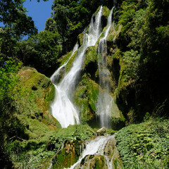 Indonesia Sumba Island Air Terjun Hirumanu - Waterfall 1:1 format