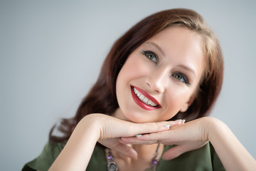 smiling young woman