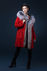 fashionable young woman