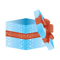 Fototapeta na wymiar gift box present open icon