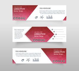Vector abstract geometric design banner web template. web banner modern low polygon set background design, Geometric background. eps10 vector illustration.