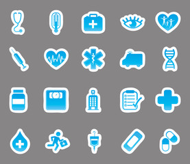 Isolated medical icon set vector design