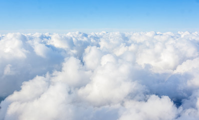 blue sky with clouds