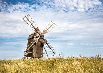 Windmill on Öland, Sweden