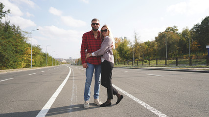 Husband and wife spend their weekend together. Concept of seasoned love