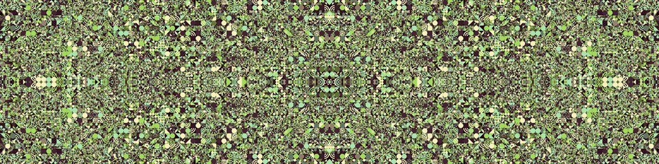 Abstract Symbols Pattern Generative Art background illustration