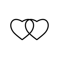 Heart icon trendy