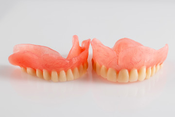 False prosthesis, jaw, teeth.