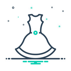 mix icon for dress formal 