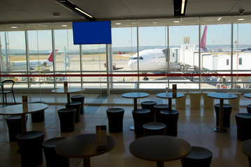 Lobby of Passenger Flight Terminal