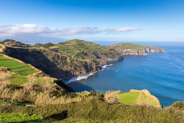 Landscapes near Ribeira Grande, Sao Miguel, Azores, Portugal