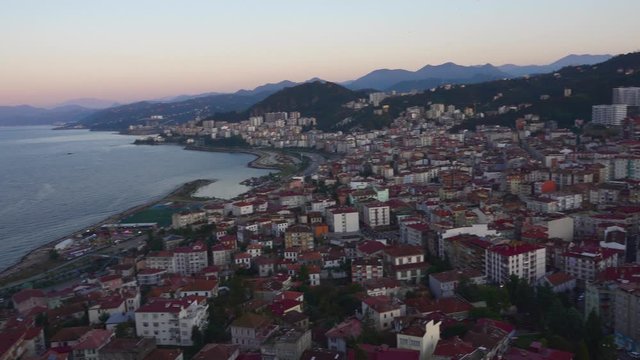 General view of Giresun City in Turkey