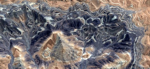 paranoid schizophrenia, abstract photography of the deserts of Africa from the air,aerial view,...