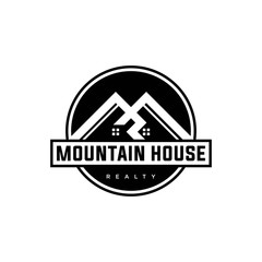 mountain house logo vintage 