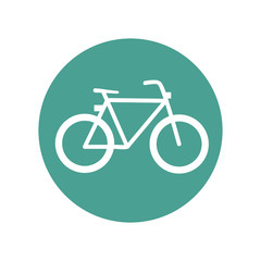 bike bicycle icon vector illustration logo template.. Stock vector illustration isolated on white background.