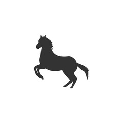 horse logo template design creative idea,illustration