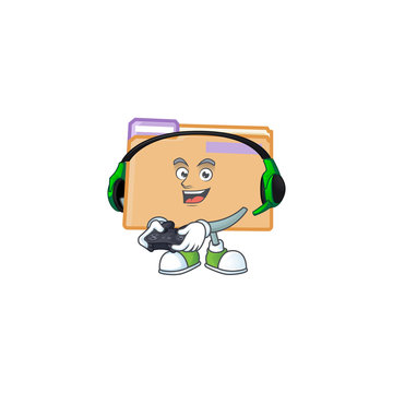 Gaming folder for saving a file document
