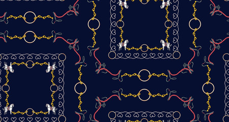 horse and chain pattern