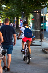 Cycling in the city