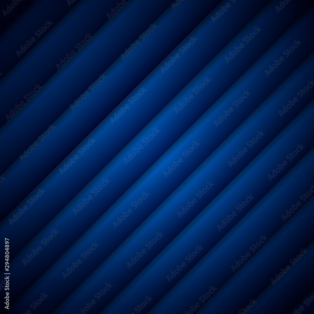 Poster abstract dark blue stripe pattern diagonal geometric background and texture.
