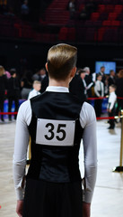 hairstyles of boys performing at the dance championship