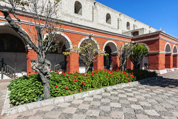 Gateway to Heaven | Sevilla street, inside the Santa Catalina monastery of Arequipa,