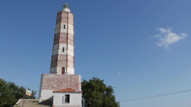 The Shabla lighthouse is the oldest sea lighthouse on the Bulgarian Black Sea coast. Opened in 1857 - 32 m height. Its light is visible from 17 nautical miles.