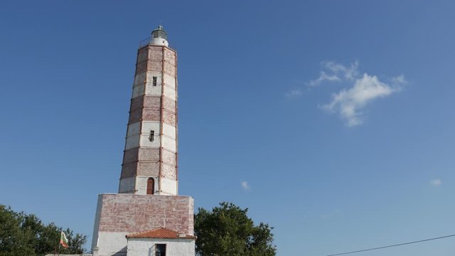 The Shabla lighthouse is the oldest sea lighthouse on the Bulgarian Black Sea coast. Opened in 1857 - 32 m height. Its light is visible from 17 nautical miles.